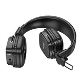 HOCO W56 Charm Foldable Bluetooth Headphones Black Pakistan