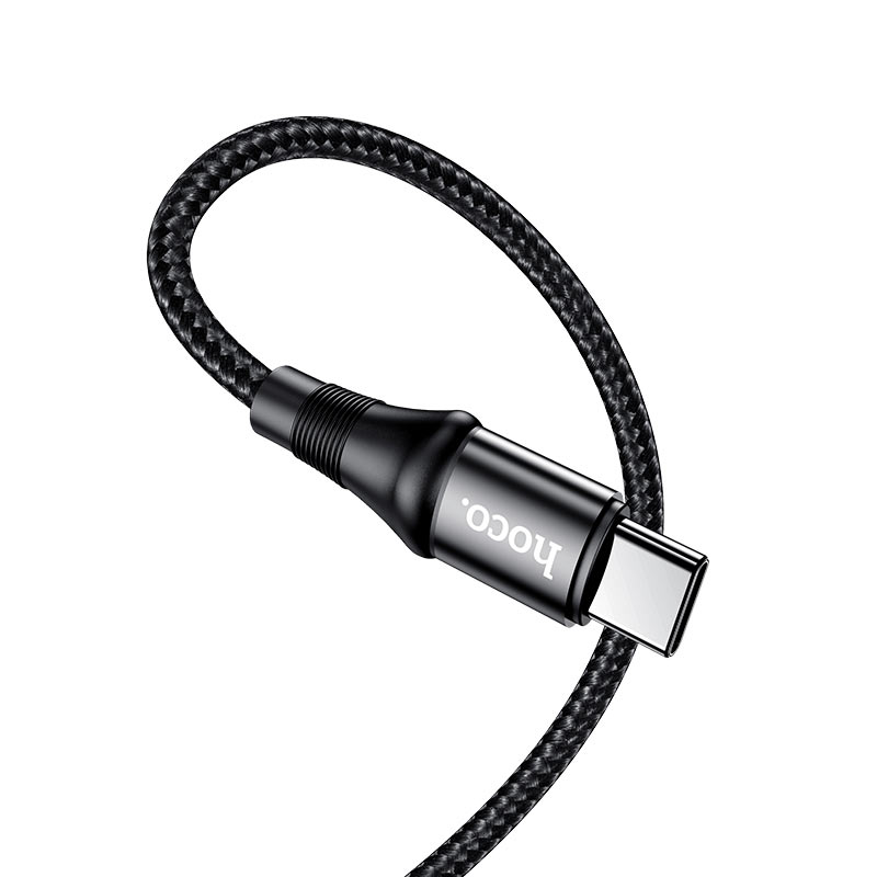 HOCO X50 Exquisite 100W Type-C to Type-C Fast Charging Cable – 5A, 20V, Nylon