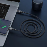 HOCO X50 100W Nylon Braided PD Type-C Cable 1M hocopk.com