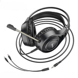 HOCO W106 Tiger 2-in-1 Audio Adapter PC Gaming Headset Pakistan