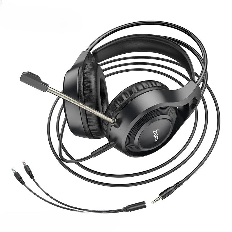 HOCO W106 Tiger 2-in-1 Audio Adapter PC Gaming Headset Pakistan